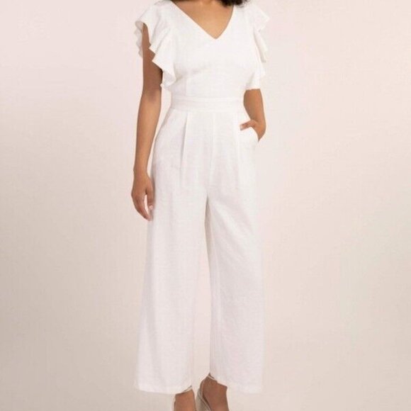 FRNCH Maily Ruffle Jumpsuit - Picture 2 of 7